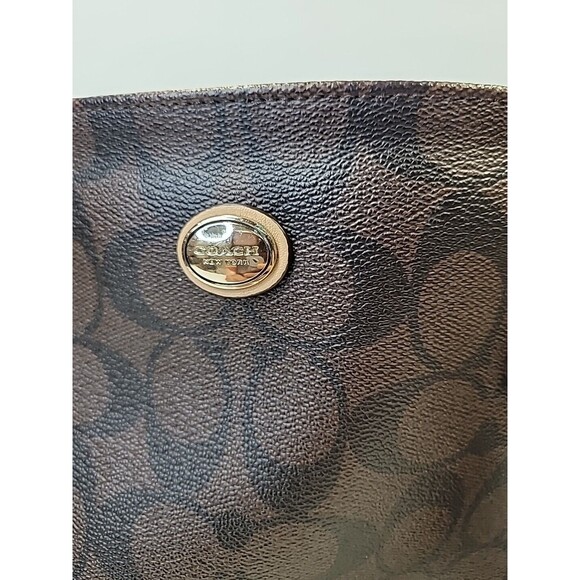 Coach Black and Tan Tote Bag - Picture 2 of 16